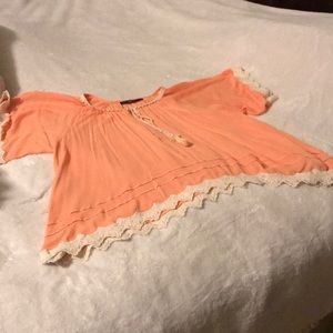 Hazel peach top medium